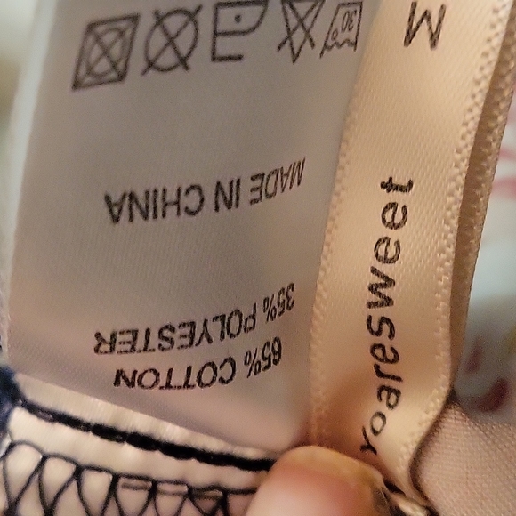 🍑 v-neck navy floral kimono style dress - Picture 5 of 5